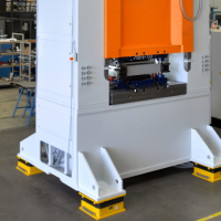 Press-vibration-isolation